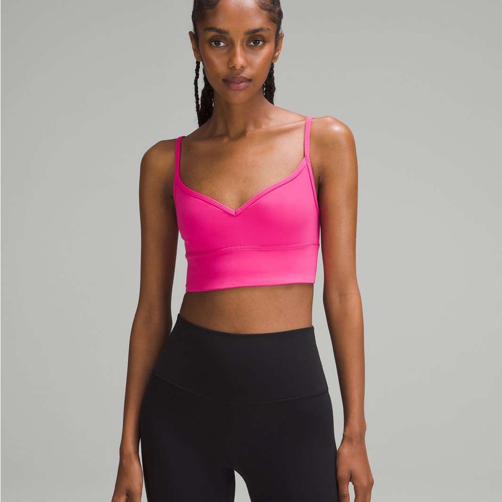 Lululemon Pink Sweetheart Bra